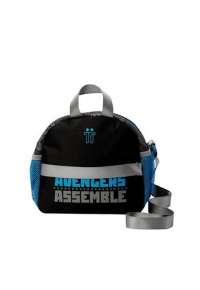 Lonchera Térmica Para Niño Avengers Capitán América Mediana Gris