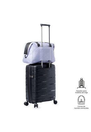 Tula De Viaje Weekender Mediana Morada