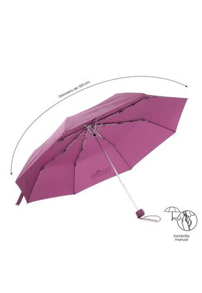 Sombrilla Mediana Sombri Con Filtro UV Rosada Rose