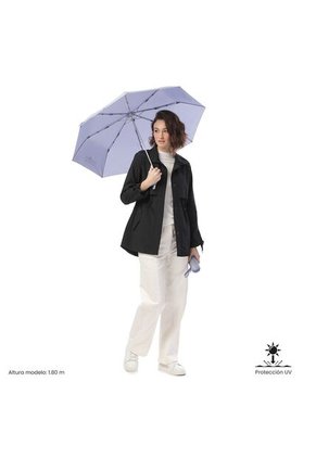 Sombrilla Mediana Sombri Con Filtro UV Morada
