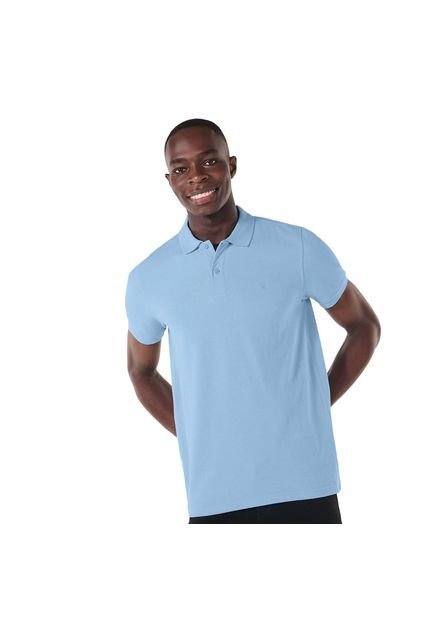 Camisa Polo Spencer Para Hombre Azul