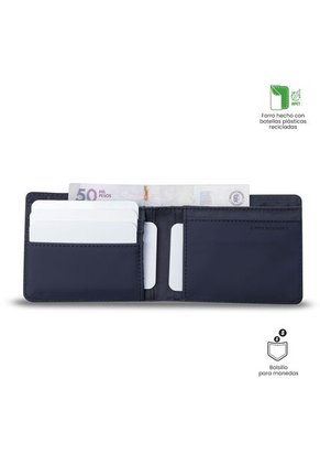 Billetera Para Hombre Vlideri 3.0 Con RFID Blocker Azul