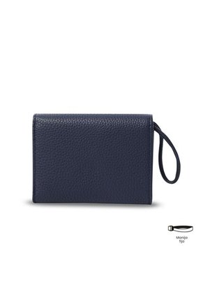 Billetera Para Mujer Smooth Ney Con RFID Blocker Azul