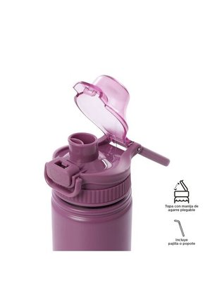 Termo Para Agua Jet 750 Ml Color Rosado Rose