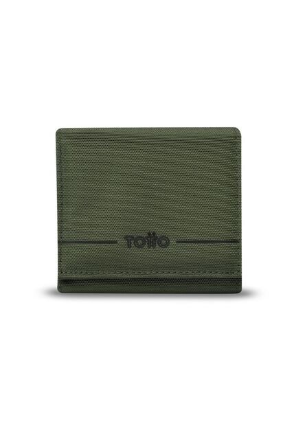 Billetera Para Hombre Sayle Con RFID Blocker Verde