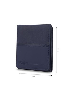 Billetera Para Hombre Ermac 3.0 Con RFID Blocker Azul