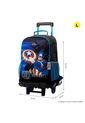 Morral Con Ruedas Niño Avengers Capitán América Grande Gris de Totto
