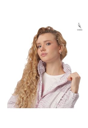 Chaqueta Casual Para Mujer Pray Liviana Beige