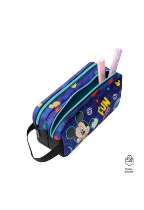 Cartuchera Escolar Mickey  Azul