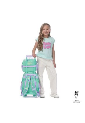 Lonchera Térmica Para Niña Little Magic Grande Azul