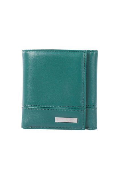 Billetera Para Hombre Aquiles Mediana Verde