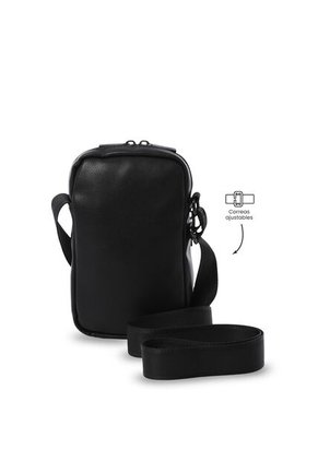 Bolso Para Hombre Indi Tipo Crossbody Pequeño Negro