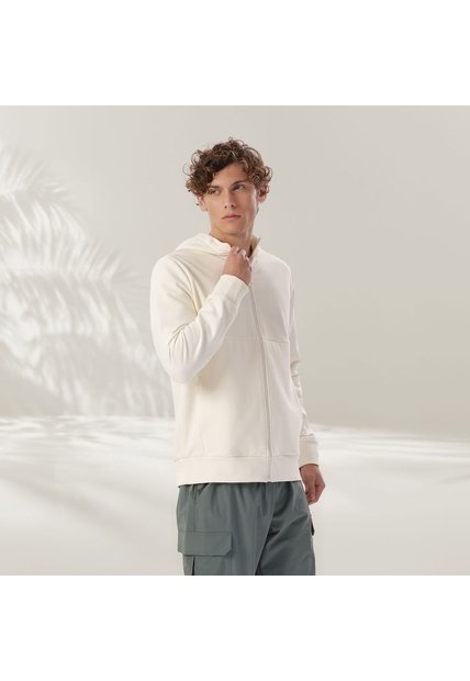 Buzo Deportivo Para Hombre Dimensional Blanco Hueso