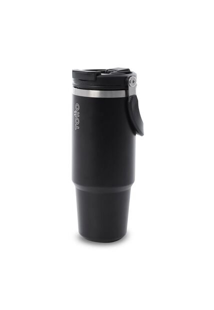 Termo Para Agua Matt 1200 Ml Color Negro