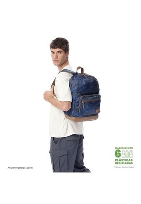 Morral Universitario Porta PC 14" Tocax Azul Hombre