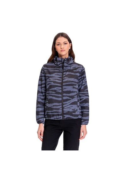 Chaqueta Casual Para Mujer Pray Liviana Negra