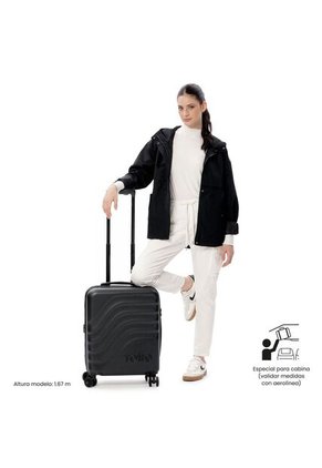 Maleta De Cabina 360 Bazy+ 2.0 10 Kilos Negra