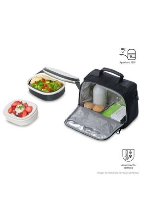Lonchera Ejecutiva Lors Térmica Negra