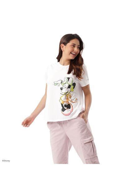 Camiseta Estampada Para Mujer Minnie Mouse In Real Life Feel