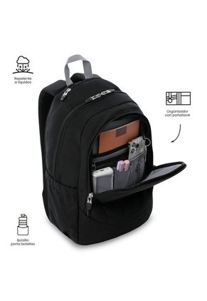 Morral Universitario Porta PC 14" Goctal 2.0 Negro Unisex