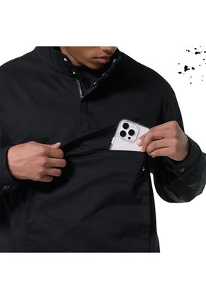 Chaqueta Unisex Trek Negra Tipo Pullover