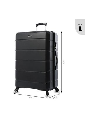 Maleta De Viaje 23 Kg 360 Rayatta Bodega Negra
