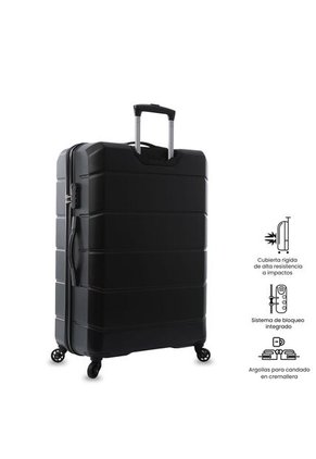 Maleta De Viaje 23 Kg 360 Rayatta Bodega Negra