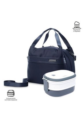 Lonchera Ejecutiva Birmana Térmica Azul