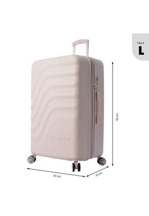 Maleta De Viaje 23 Kg 360 Bazy+ 2.0 Bodega Rosada