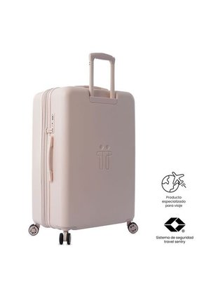 Maleta De Viaje 23 Kg 360 Bazy+ 2.0 Bodega Rosada