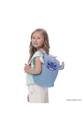 Morral Para Niña Stitch On The Beach Pequeña Azul