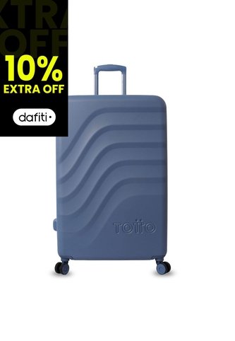 Maleta De Viaje Grande 23 Kilos 360 Bazy+ 2.0 Azul Totto
