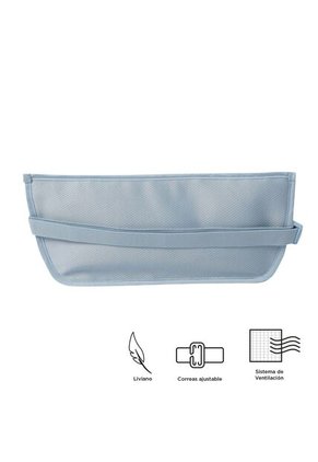 Canguro Invisible De Viaje Security Con RFID Blocker Azul