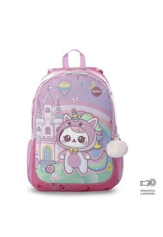 Morral Para Niña Magic Spark Grande Rosado Totto