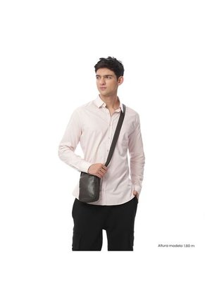 Bolso Para Hombre Indi Tipo Crossbody Pequeño Café