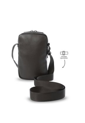 Bolso Para Hombre Indi Tipo Crossbody Pequeño Café