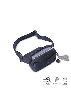 Riñonera Mujer Corneana Mediana Color Azul