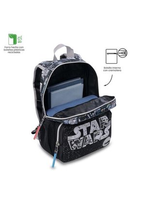 Morral Para Niño Star Wars Jedi Pequeño Negro