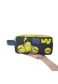 Cartuchera Escolar Grande Para Niño 2 Cuerpos Banana Minions Azul de Totto