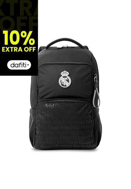 Morral Juvenil Leyenda Real Madrid Mediano Negro