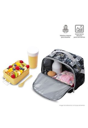 Lonchera Térmica Para Niño Star Wars Jedi Grande Negra