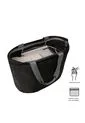 Shopping Bag Plegable Ramel Liviana Negro de Totto
