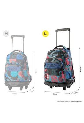 Morral Rue Bomper Renglon Con Ruedas