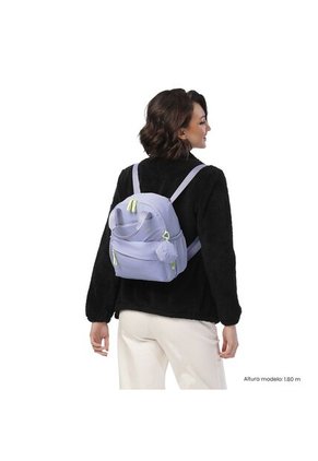 Morral Universitario Porta Tablet 10" Suzuka Morado Mujer