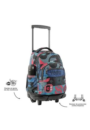 Morral Rue Bomper Renglon Con Ruedas