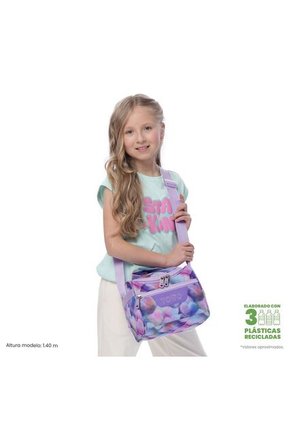 Lonchera Térmica Para Mujer Pizarra Mediano Morada