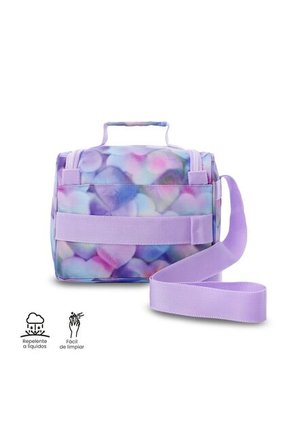 Lonchera Térmica Para Mujer Pizarra Mediano Morada