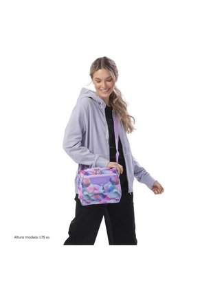 Lonchera Térmica Para Mujer Pizarra Mediano Morada