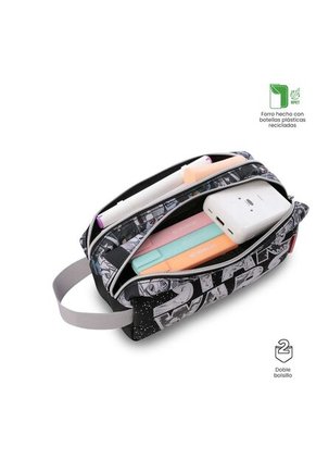 Cartuchera Escolar Grande Para Niño 2 Cuerpos Star Wars Jedi Negra