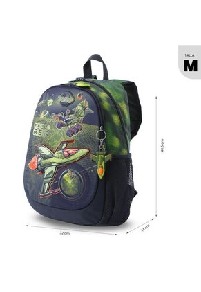 Morral Para Niño Explorer Ship Mediano Verde